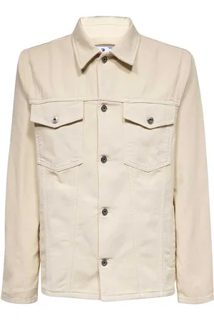 OFF-WHITE Jassen, Heren, , M, Katoen, Licht Jasje