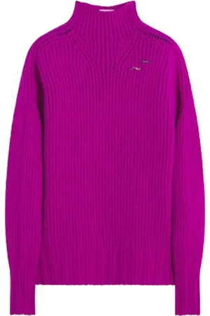 Lanvin Truien, Dames, Roze, S, Stijlvolle H24 Trekken