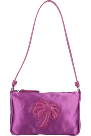 Palm Angels Tassen, Dames, Roze, ONE Size, Katoen, Schoudertas