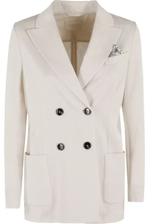 Circolo Jassen, Dames, , S, Katoen, Natuurlijke Katoenen Jas Dames Buitenkleding