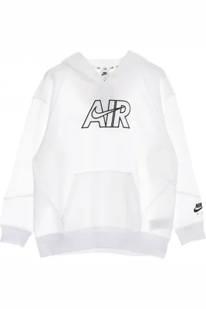 Nike Sweatshirts & Hoodies, Dames, Wit, S, Katoen, Air Fleece Hoodie