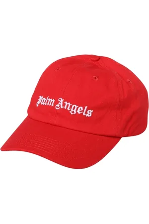Palm Angels Accessoires, Heren, Rood, ONE Size, Stijlvolle Cap