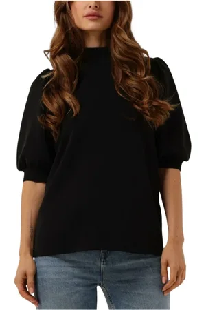 My Essential Wardrobe Truien, Dames, Zwart, XL, Pofblouse