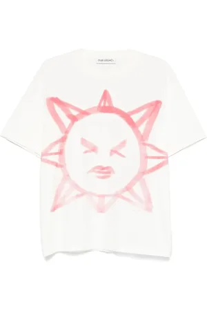 OUR LEGACY Tops, Heren, Wit, L, Katoen, Classic Box T-Shirt