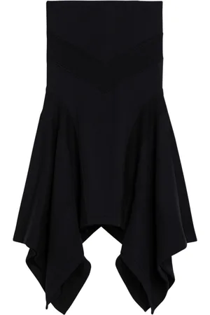 The Attico Rokken, Dames, Zwart, S, Lange Herfst Rok