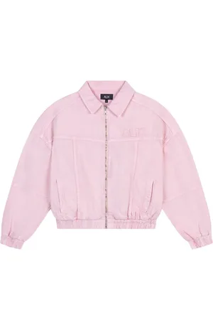 Alix the label Jassen, Dames, Roze, L, Linnen, Linnen Look Jas