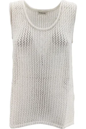 P.A.R.O.S.H. Tops, Dames, , S, Katoen, Top Zonder Mouwen