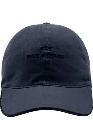 Paul & Shark Accessoires, Heren, Blauw, M, Katoen, Blauwe Baseballpet met Logoborduursel