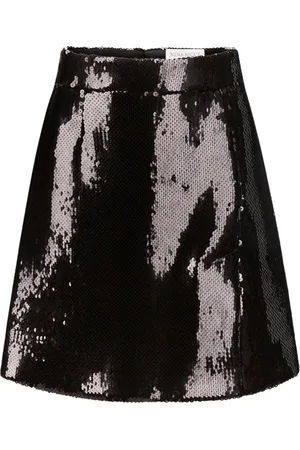 Nina Ricci Rokken, Dames, Zwart, L, Polyester, Sequin Mini Rok