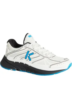 Kenzo Schoenen, Heren, Wit, 43 EU, Polyester, Stijlvolle Pace Manden in Zwart en Blauw