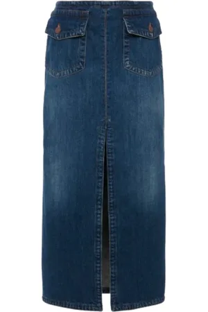 Chloé Rokken, Dames, Blauw, M, Elegante Rok voor Vrouwen