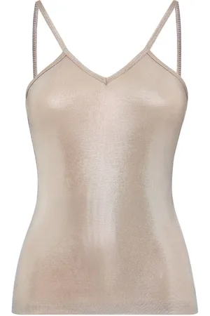 MVP Wardrobe Tops, Dames, Roze, S, Geribbelde V-hals Top