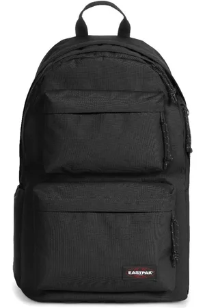 Eastpak Tassen, Heren, Zwart, ONE Size, Polyester, Gewatteerde Double 008 Zwarte Rugzak