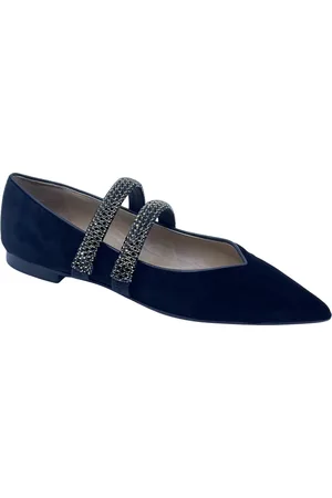 Prosperine Schoenen, Dames, Zwart, 36 EU, Fluwelen Ballerina