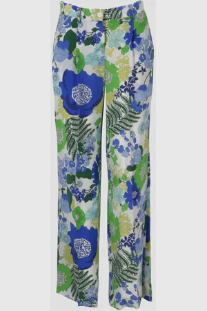 P.A.R.O.S.H. Broeken, Dames, Blauw, S, Pantalone Fantasia