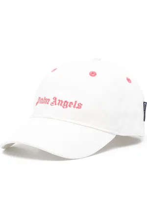 Palm Angels Accessoires, unisex, Wit, M, Katoen, Butter Che Baseball Cap