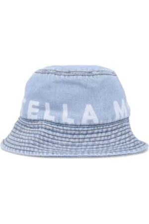 Stella McCartney Accessoires, Heren, Blauw, ONE Size, Blauwe kinderhoeden voor jongens