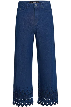 Karl Lagerfeld Jeans, Dames, Blauw, W25, E24 Broek