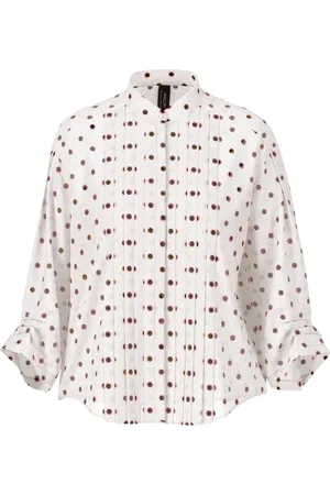 Marc Cain Blouses & Shirts, Dames, Wit, S, Off Blouse