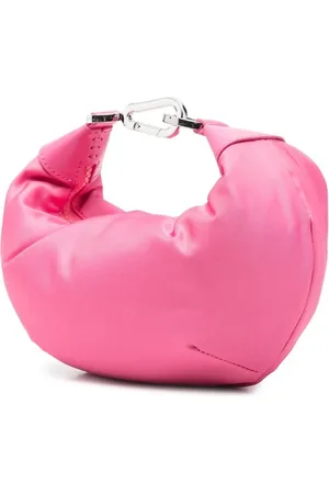 Palm Angels Tassen, Dames, Roze, ONE Size, Leer, Hobo Handtas