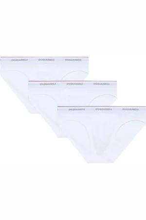 Dsquared2 Ondergoed, Heren, Wit, XS, Katoen, Wit ondergoedset Comfortstijl