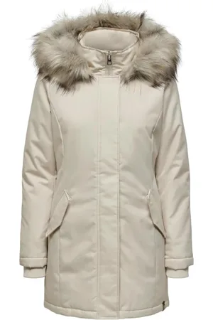 ONLY Mantels, Dames, , M, Polyester, Hooded Winter Parka Jas