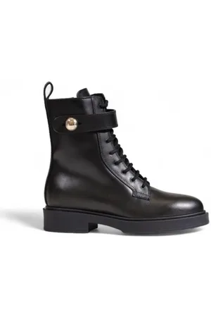 Furla Schoenen, Dames, Zwart, 36 EU, Leer, Premium Leren Enkellaars Collectie