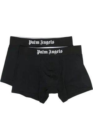 Palm Angels Ondergoed, Heren, Zwart, S, Katoen, Zwarte XL Boxer Bipack