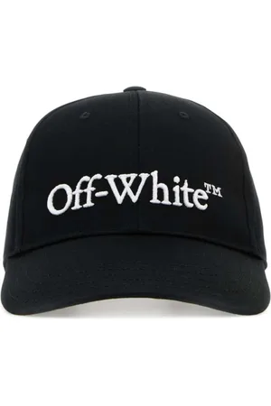 OFF-WHITE Accessoires, Heren, Zwart, L, Katoen, Zwarte Baseball Cap