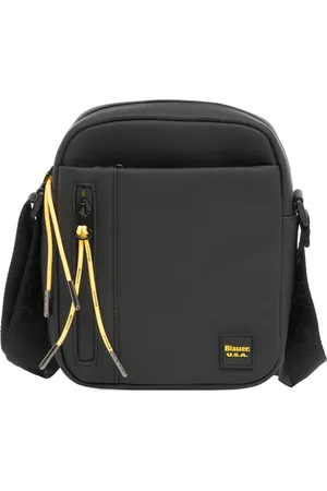 Blauer Tassen, Heren, Zwart, ONE Size, Stijlvolle Crossbodytas met verstelbare band