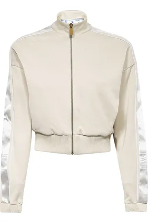 OFF-WHITE Sweatshirts & Hoodies, Dames, , XS, Katoen, Zip-Through Jacket