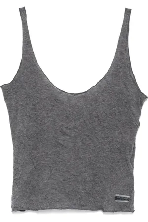 OUR LEGACY Tops, Dames, Grijs, M, Tanktop om te baden