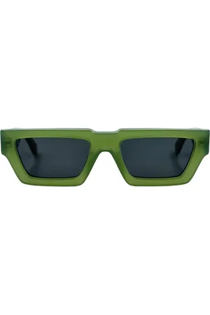 OFF-WHITE Accessoires, unisex, Groen, ONE Size, Zonnebril