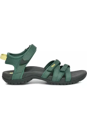 Teva Schoenen, Dames, Groen, 40 EU, Groene damessandaal voor wandelen/hiken