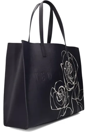 Ted Baker Tassen, Dames, Blauw, ONE Size, Elegante Blauwe Alumicn Schoudertas