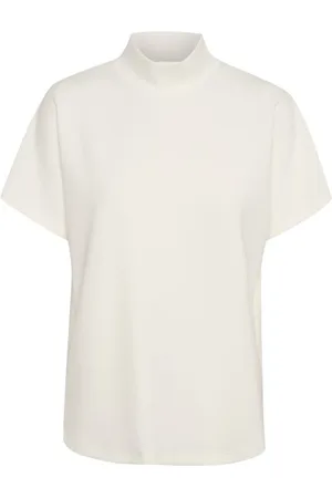 My Essential Wardrobe Tops, Dames, Wit, XL, Polyester, Sneeuwwitte Blouse met Kraag