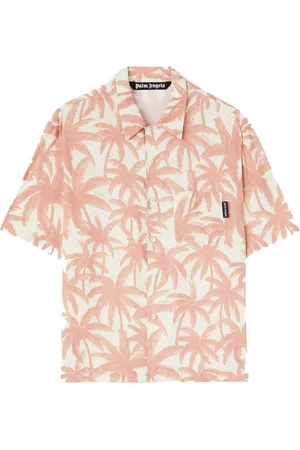 Palm Angels Overhemden, Heren, Veelkleurig, M, Katoen, Palm Shirt