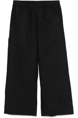 By Malene Birger Broeken, Dames, Zwart, L, Elegante Broek voor Vrouwen