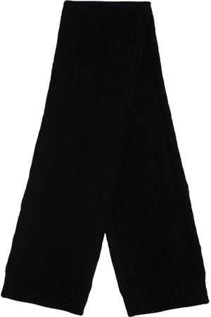 Jil Sander Accessoires, Heren, Zwart, ONE Size, Wol, Stijlvolle Sjaal voor Alle Gelegenheden