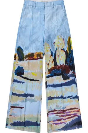 Munthe Broeken, Dames, Blauw, S, Eileen Broek