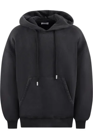 OFF-WHITE Sweatshirts & Hoodies, Heren, Zwart, XS, Katoen, Super Moon Hoodie