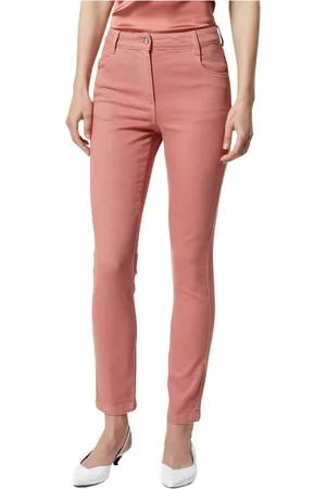 Silvian Heach Jeans, Dames, Roze, W24, Katoen, Hoge taille skinny jeans
