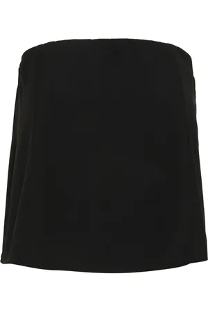 My Essential Wardrobe Tops, Dames, Zwart, XL, Polyester, Zwarte losvallende topblouse