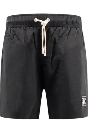 Palm Angels Badkleding, Heren, Zwart, M, Nylon, Swim Shorts
