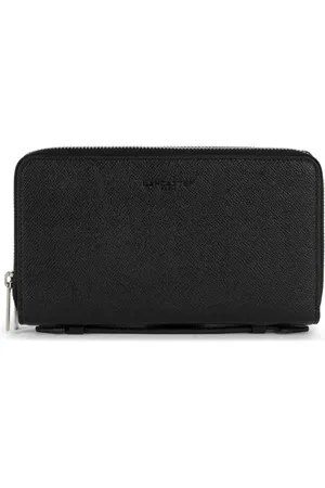 Lancaster Accessoires, Dames, Zwart, ONE Size, Leer, Delphino Lucas Leren Ritsportemonnee