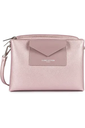 Lancaster Tassen, Dames, Roze, ONE Size, Maya Ritsportemonnee Roze Parel