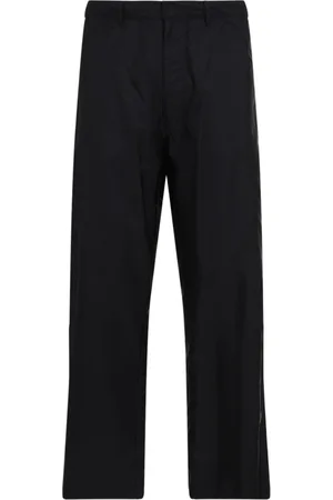 Prada Broeken, Heren, Zwart, L, Zwarte Broek Verhoog Stijl Elegantie