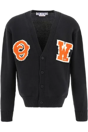 OFF-WHITE Truien, Heren, Zwart, S, Gebreid Vest