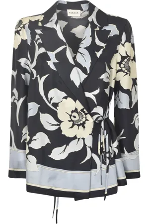 P.A.R.O.S.H. Blouses & Shirts, Dames, Veelkleurig, L, Zijden Blouse