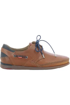 Fluchos Schoenen, Heren, Bruin, 45 EU, Cognac Mariner Herenschoenen